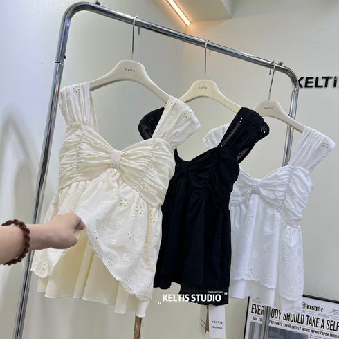 Women Sweetheart Neckline Sleeveless Tops